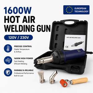 <span class=keywords><strong>Pistola</strong></span> <span class=keywords><strong>de</strong></span> Soldadura <span class=keywords><strong>de</strong></span> Aire Caliente PENNROOF 1600W 230V, Duradera y <span class=keywords><strong>de</strong></span> Alta Eficiencia <span class=keywords><strong>para</strong></span> Accesorios <span class=keywords><strong>de</strong></span> Revestimiento <span class=keywords><strong>de</strong></span> Piscinas - Product Image 1