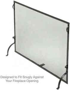 Modern Metal Fireplace Fireside <strong>Screen</strong> <strong>Fire</strong> Spark <strong>Guard</strong> Fireplace <strong>Fire</strong> Pit <strong>Screen</strong> - Product Image 2