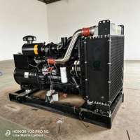 Generador Diésel de 120 kW de Bajo Consumo de Combustible para Uso Comercial, Grupo Electrógeno Diésel Abierto de 120 kVA con Motor Cummings