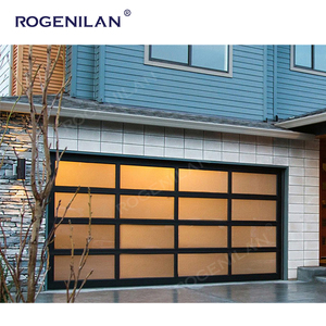 Portes de <span class=keywords><strong>garage</strong></span> sectionnelles automatiques en acier et verre isolées, fabriquées sur mesure par l'usine Rogenilan, conformes à la norme australienne AS2047 - Product Image 3