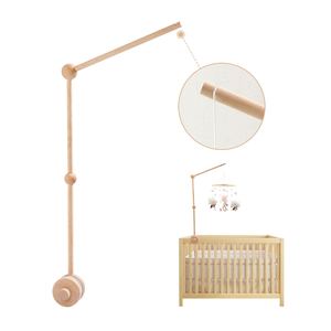 Supporto per Mobile da Culla in Legno di Faggio Naturale, 33 Pollici Regolabile, Certificato CPC CE, Decorazione per Cameretta, <span class=keywords><strong>Regalo</strong></span> Montessori per Neonati - Product Image 4