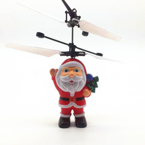 Juguete Volador de Santa Claus, Helicóptero de Inducción, Regalo Animado de Navidad - Product Image 3
