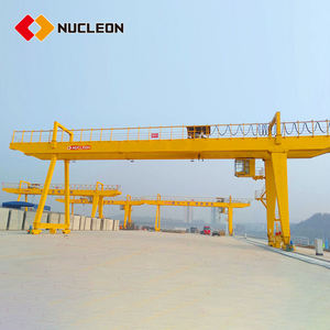 نوكليون 50 طن ، رافعة جسرية مزدوجة ، رافعة جسرية كهربائية مع رافعة ونش مفتوحة - Product Image 2