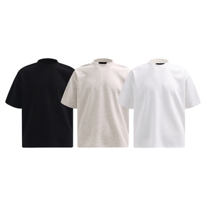 Camiseta Básica de Hombre, Nueva Colección de Verano, Estilo Minimalista, Versátil, de Manga Corta, Estampada, 100% Algodón, Transpirable - Product Image 1
