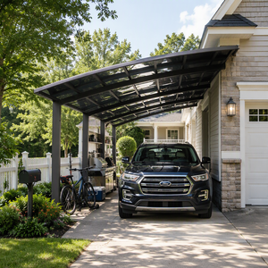 <span class=keywords><strong>Abri</strong></span> de <span class=keywords><strong>voiture</strong></span> en alliage d'aluminium sur mesure avec toit en polycarbonate transparent |   <span class=keywords><strong>Abri</strong></span> pour <span class=keywords><strong>voiture</strong></span> pour allées de maison, jardins, patios et cours - Product Image 1