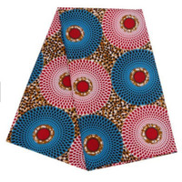Nuevos diseños populares de tela africana con estampado Java para prendas de vestir