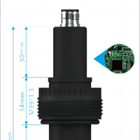 Badan ABS Sensor ORP cerdas, Output 4-20mA & komunikasi RS485-GORPS-D1000WM12