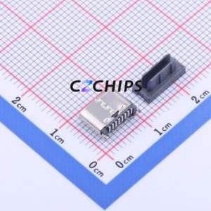 YTC-TC8S-126 USB Connector SMD Connector ( Connector Type: Type-C )( Gender: Female )( Mounting Type: Vertical Mount ) - Product Image 2