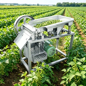 Machine automatique à décortiquer les pois verts et les pois de pigeon pour l'élimination des coques fraîches - Product Image 1