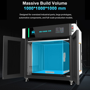 เครื่องพิมพ์สามมิติ Mingda MD-1000D Ultra Two Extruder ความเร็วสูง 300 มม./วินาที พื้นที่พิมพ์ขนาดใหญ่ 1 ม. x 1 ม. ระบบอัตโนมัติ รองรับหลายสี เทคโนโลยี FDM - Product Image 2