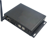 Mini PC industriel Android avec boîtier en alliage d'aluminium, série EN, RK3288/RK3568, pour affichage numérique/kiosques de vente au détail/robotique