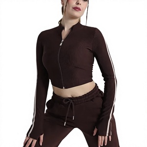 Mejores Conjuntos Deportivos de Maternidad para Mujer con Capucha, de Invierno, Casuales, de Color Liso, de Secado Rápido, Transpirables, de Forro Polar, para Entrenamiento Deportivo, con Cierre de Cintura Elástica - Product Image 1