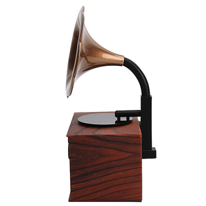 AS80 Retro Loa Cổ Điển Record Player Nhìn U-disk Micro Card Chơi Aux Boombox FM Radio Blue Răng Hỗ Trợ Loa - Product Image 4