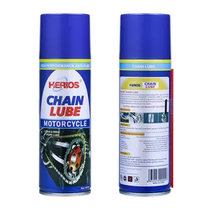 2022 Herios Motorcycle Cycle Chain Lube Lubricate Oil Spray Motorbike Bike Bicycle