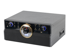 Tourne-disque vinyle classique vintage, style ancien, avec sortie <span class=keywords><strong>RCA</strong></span>, USB, Bluetooth, gramophone avec haut-parleurs intégrés 20W - Product Image 5