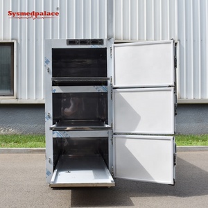 Sysmedical 3 phòng morgue buồng morgue tủ lạnh thiết bị <span class=keywords><strong>cadaver</strong></span> tủ lạnh để bán - Product Image 4