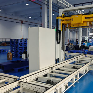 Lignes de convoyeur de palettes électriques de haute qualité ventes directes d'usine vitesse réglable nouvel état en aluminium - Product Image 1