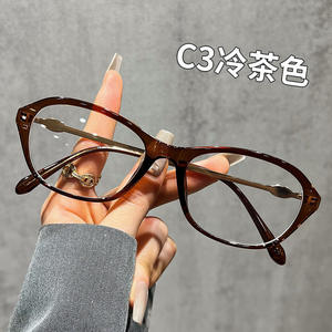 Monture de lunettes optiques œil-de-chat Tr38032, monture intégrale, protection anti-lumière bleue pour femmes, verres PC, origine Taizhou - Product Image 4