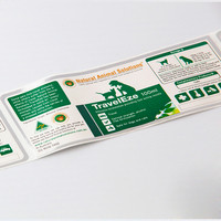 Étiquettes adhésives personnalisées pliables, écologiques, durables, avec revêtement mat, amovibles, imprimées, de forme personnalisée pour les boissons