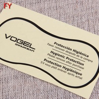 Lavage de produits de maillots de bain féminins privés imperméables de Logo fait sur commande pour l'autocollant d'étiquette d'hygiène faite sur commande