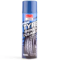 Foam Cleaner Concentrated Water Based Crystal Wheel And Tire Shine Foam Cleaner Spray