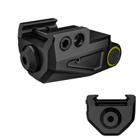Lunette de visée laser verte rechargeable 10x en alliage d'aluminium, mini, tactique et ultra-compacte pour la chasse