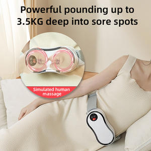 Masajeador de cintura, vibrador de relajación eléctrica, cinturón de masaje para adelgazar grasa en la espalda - Product Image 5