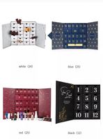 Calendrier de l'Avent rose personnalisé multifonctionnel 12 jours, boîte Ramadan magnétique avec pelliculage mat, boîte de rangement rigide en carton pour cadeaux