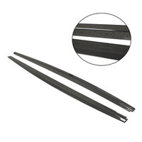Serat karbon F10 rok samping mobil untuk BMW, Rok samping karbon M5 seri F10 2010-2016 M, Rok olahraga M5