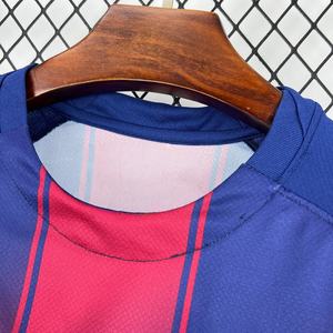 Camiseta <span class=keywords><strong>de</strong></span> Fútbol Estilo Club <span class=keywords><strong>Barcelona</strong></span> para el Hogar, Ropa <span class=keywords><strong>de</strong></span> Entrenamiento <span class=keywords><strong>de</strong></span> Alta Elasticidad, Nombre y Logotipo del Equipo Personalizables, Calidad Tailandesa - Product Image 2