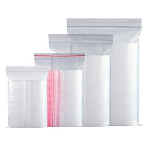 Bolsas pequeñas de plástico con cierre de cremallera para almacenamiento de alimentos, bolsas pequeñas y transparentes con logotipo personalizado ecológico - Product Image 3