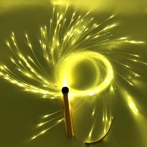<span class=keywords><strong>Fouet</strong></span> à fibres optiques LED à pixels, lumineux et portable, pour spectacles sur scène, bonne durabilité - Product Image 1
