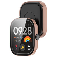 Funda Protectora Personalizada de Color, Carcasa Rígida de PC con Cristal Templado para Redmi Watch 5 Active, 5 Lite, Watch 6, Watch 4, Cubierta Protectora Personalizada