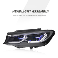 Pour Série 3 G20/G28/G80 2019-2022, nouveaux phares LED laser complets 12V, 6000K, Plug & Play, 100W, 10000lm, rétrofit/mise à niveau