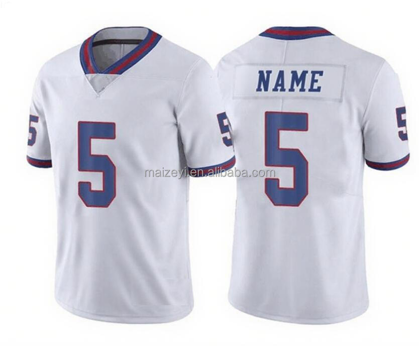 #5 Thibodeaux White Color Rush