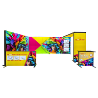 ADMAX – Nouvelle structure modulaire pliable, légère, écologique et portable 10x20, sans outil, prête pour la sublimation, étanche, pour le commerce