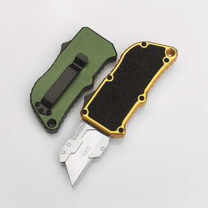 Cuchilla de Acero Inoxidable de Calidad Garantizada, Cortador de Papel con Mango de Aluminio, Cuchillo Multiusos, Suministro Transfronterizo, Uso en Oficina - Product Image 6