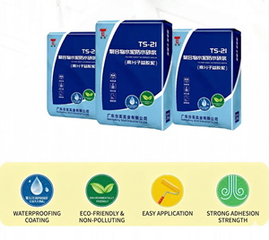 Mortier polymère écologique TS-21 imperméable pour murs verticaux et fixation de carreaux - Product Image 3