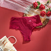 Culottes en dentelle sexy grande taille pour femmes, vente en gros, directement de l'usine, logo personnalisé, OEM, slips croisés, lingerie à faible MOQ