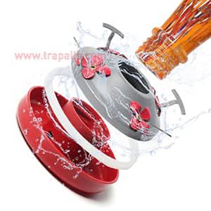 <span class=keywords><strong>Base</strong></span> en plastique extérieure de kit d'abreuvement d'oiseau de pigeon mangeoire d'oiseau de colibri - Product Image 4