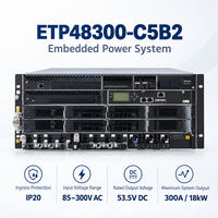 Système d'alimentation télécom extérieur intégré ETP48300-C5B2, alimentation de communication 53,5 V CA/CC, alimentation à découpage 18 kW