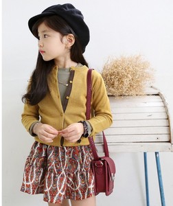 Ropa india amarilla para niños, abrigo de piel de mapache, compras en línea - Product Image 3