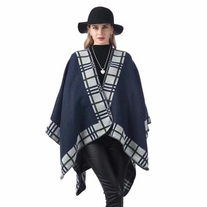 Gran oferta de chal de Pashmina de Jacquard de invierno para mujer, cárdigan de Cachemira cálido, capa Poncho para viajes, bufandas tradicionales de invierno, chales - Product Image 2