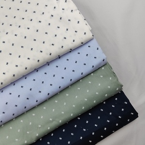 China Wholesale 120gsm100% Cotton Oxford Printing Men's Shirt Fabric for Men <strong>Shirting</strong> 100% Cotton Printed Fabric Textile - Product Image 3