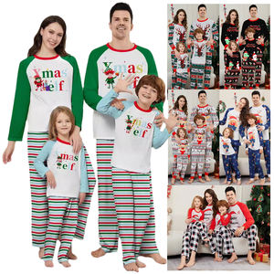 Conjunto de pijamas de Navidad Pijamas de Navidad <span class=keywords><strong>para</strong></span> mujer 2025 Nueva <span class=keywords><strong>ropa</strong></span> familiar Conjunto de Navidad <span class=keywords><strong>para</strong></span> adultos - Product Image 1