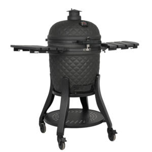 SEB Kamado Ultra Parrillas para barbacoa de nuevo diseño de 22 pulgadas Parrilla de carbón XL negra mate Parrilla de cerámica grande para exteriores Kamados - Product Image 1