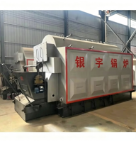 Seri DZL 1-20 Ton 1.0-2.5Mpa 174-225 ℃   Ketel Uap Berbahan Bakar Biomassa Batubara untuk Produksi Industri Makanan, Tekstil, dan Hotel