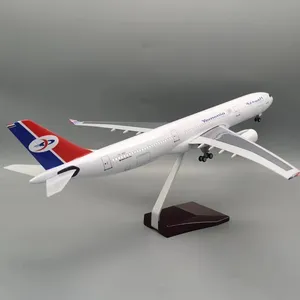 ของขวัญสุดฮิต ไฟ LED กระพริบ 47 ซม. โมเดลเครื่องบินขนาดใหญ่ Airbus A320 <span class=keywords><strong>A330</strong></span> A350 A380 พร้อมล้อ - Product Image 6