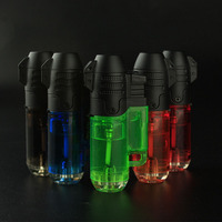 2023 Vente haute pression souffle direct coupe-vent grande capacité cigare petit pistolet briquet