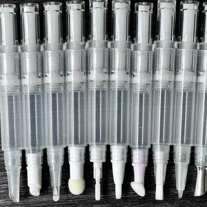 Stylo cosmétique vide rotatif avec pinceau pour huile à cuticules et vernis à ongles, disponible en 2ml, 3ml, 5ml - Product Image 1